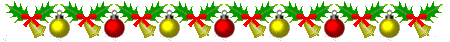 Navidad pie guirnalda animada bolas y campanas.gif